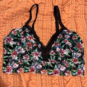 VS Curvy Lace Bracelet - Tropical Black - size curvy Medium